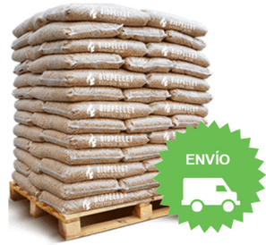 Palet de pellet 70 sacos (1.050Kg)