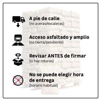 Palet de 35 sacos de pellet NATURPELLET