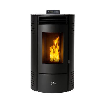 Estufa de pellets Azora 11,6 kW Negro Sannover