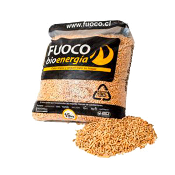 Pellet Fuoco 15 Kg de 70 sacos