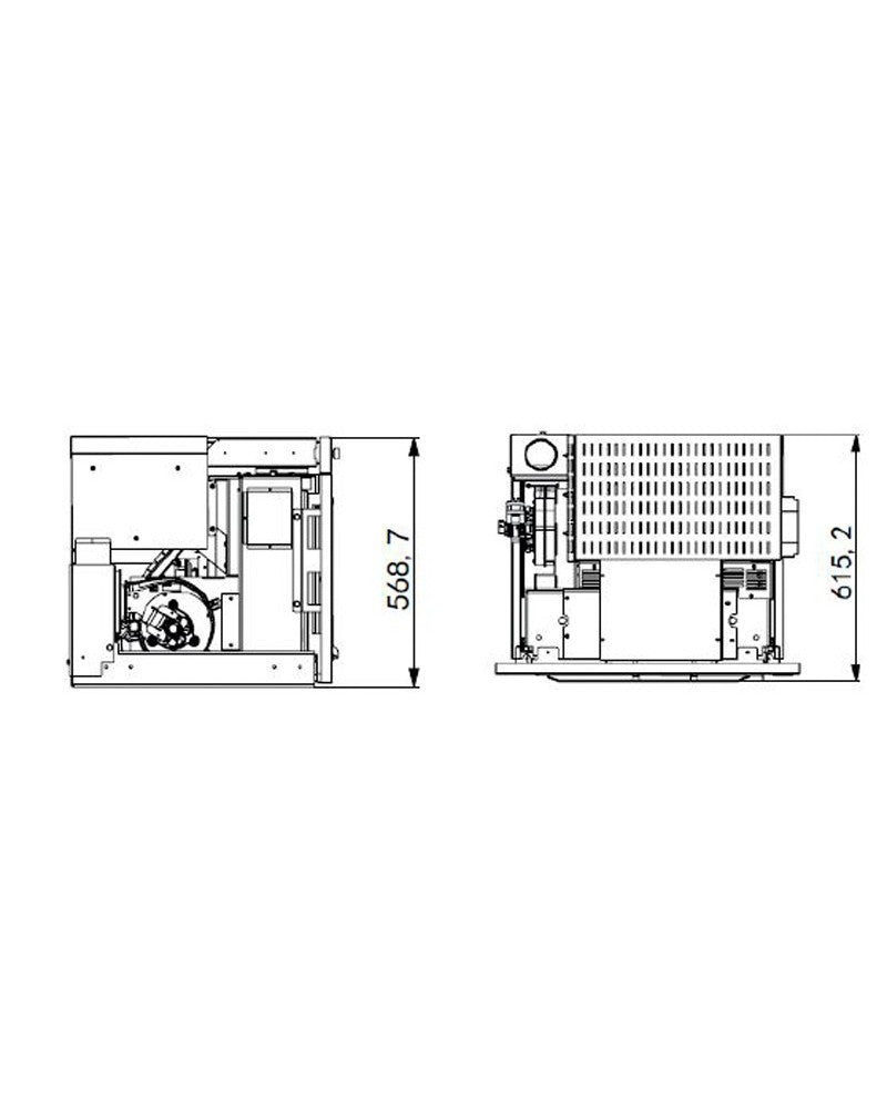 Insert pellets 11kw - Tera