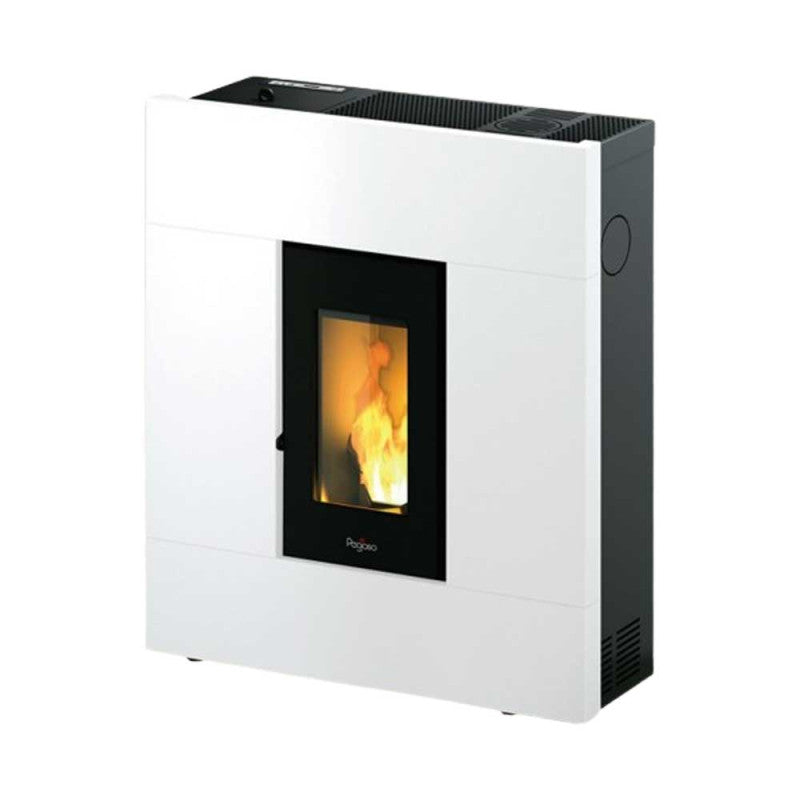 Estufa de pellets White Hall de 8 kW - Eider Biomass
