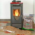 Wood PELLETS - 77 sacos de 15 kg